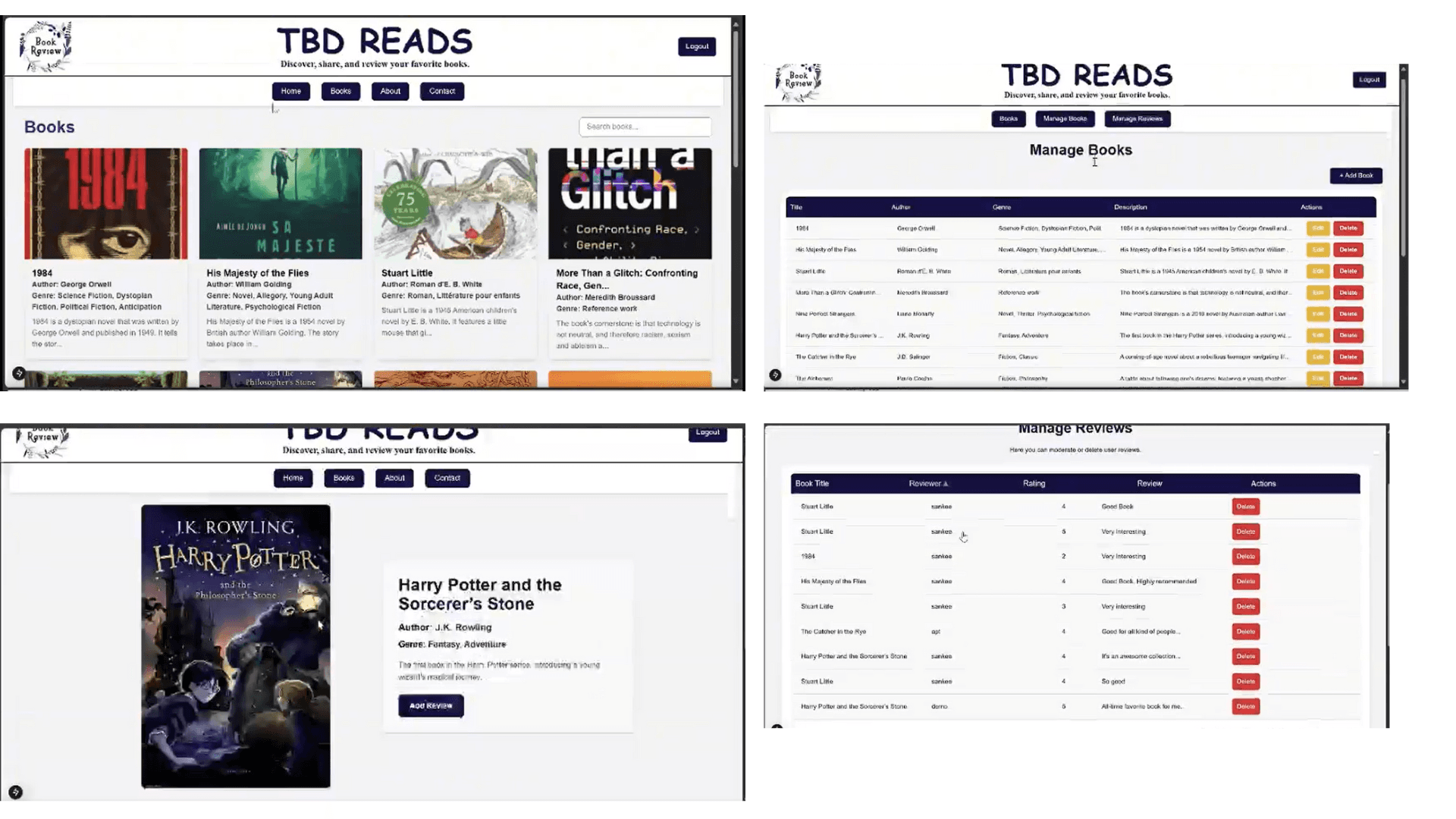 Book Review Platform