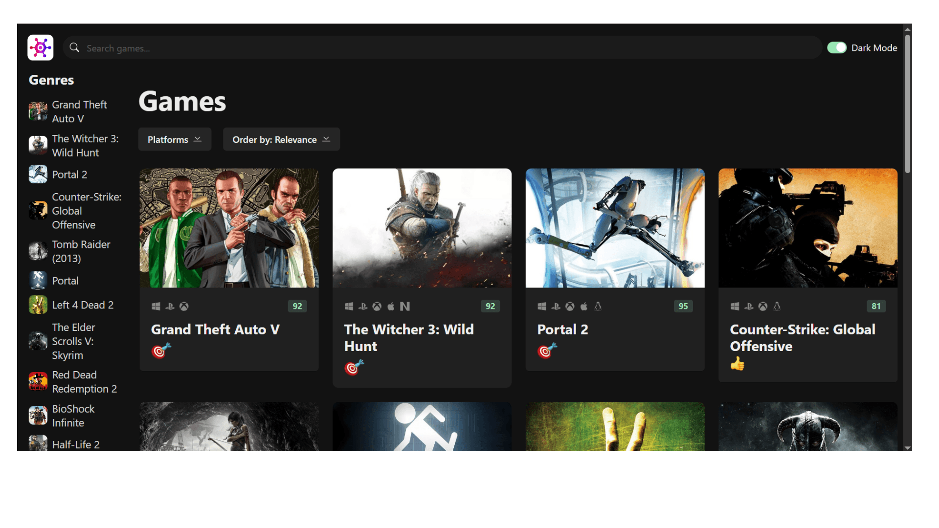 GameHub — Video Game Discovery