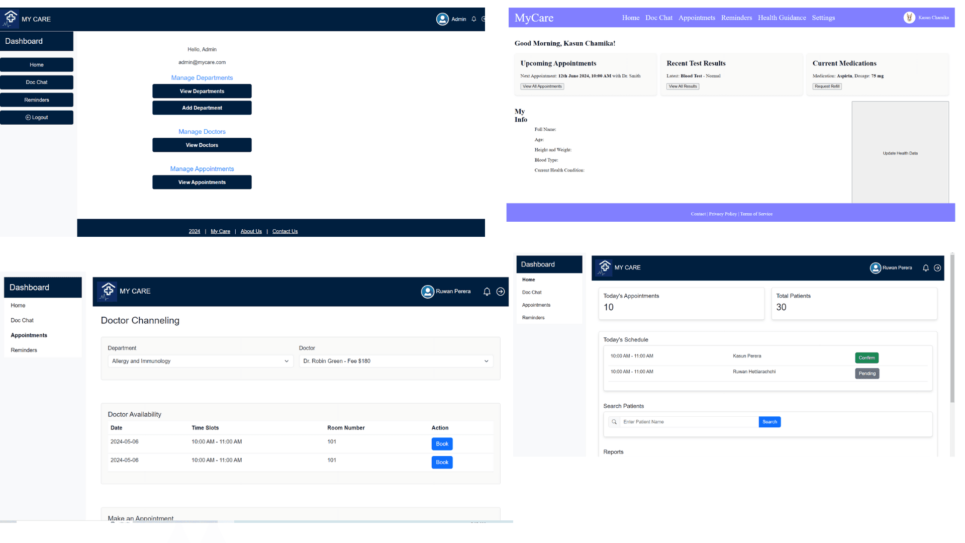 Online Healthcare Platform