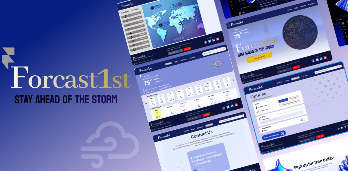 UI/UX — Forcast1st Weather App